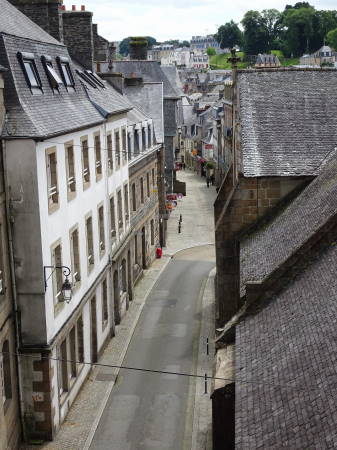 One of the main streets in a Sunday