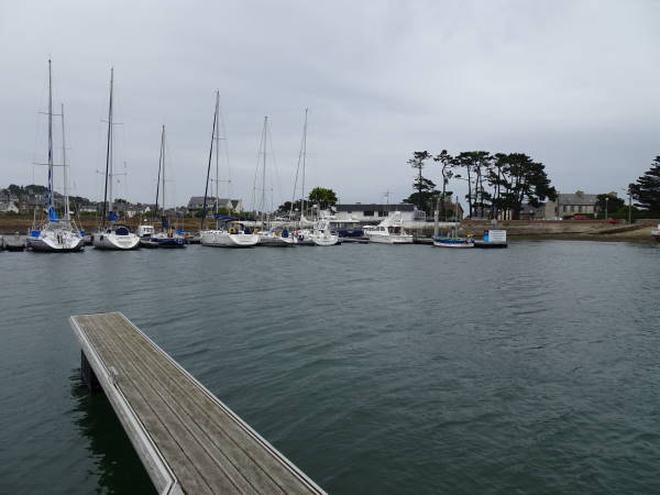 Taken from the visitors pontoon looking north towards the fueling pontoon