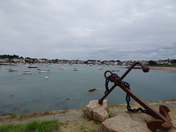 Overlooking the bay from the south
