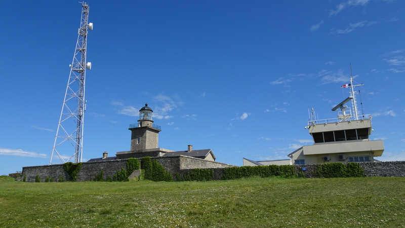 Semaphore and lighthouse