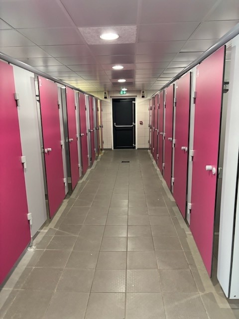 Inside the facilities